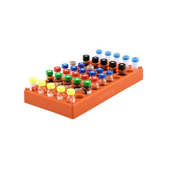Borox Vial Standı 2 ml Vialler İçin - 50 Delikli