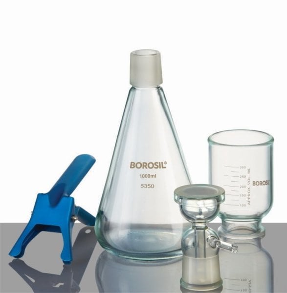 Borosil Cam Vakum Filtrasyon Seti 1000 ml - AKM Süzme Seti