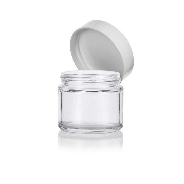 Borox Cam Şişe 100ml - Krem Kavanoz 100cc Kapaklı Şişe
