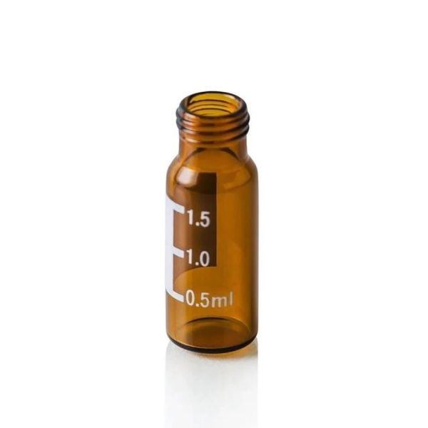 Borox Cam Vial 2 ml Amber - Vida Boyunlu ND9 - Hacim Ölçekli - 1000 Adet Toptan