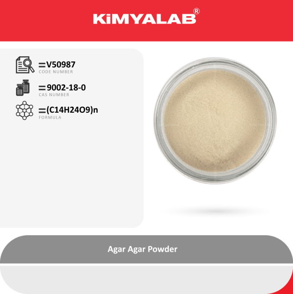 Kimyalab Agar Agar Powder 250g - Bacteriological Grade