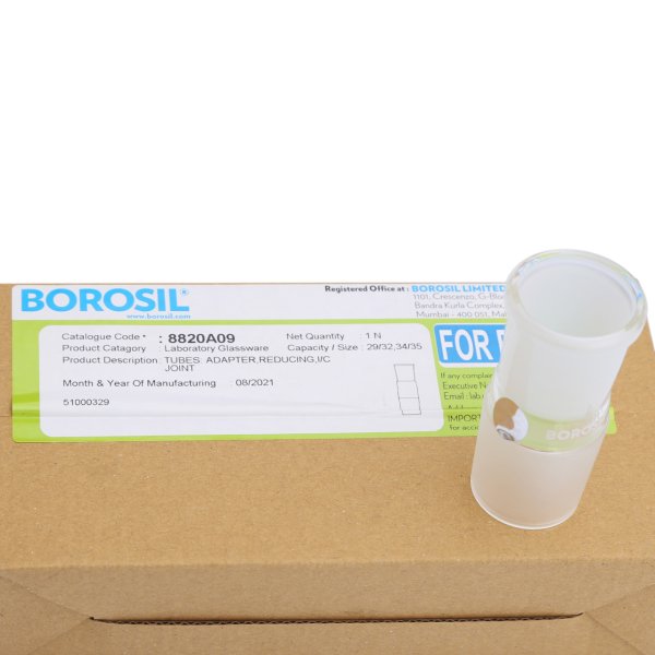 Borosil Cam Küçültme Adaptörü - Daraltma - 29/32-34/35