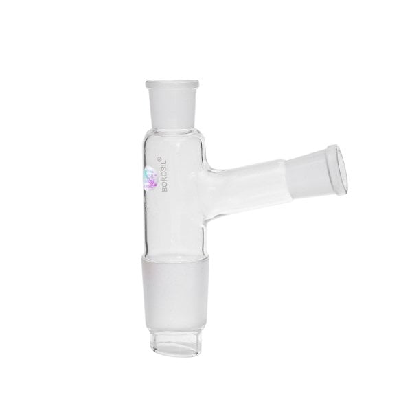 Borosil Cam Adaptör 2 Boyunlu - 45° Yukarı Açılı 19/26-34/35