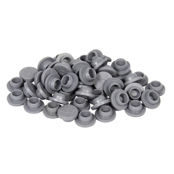 Borox Flakon Kauçuk Tıpa 20mm - Butil Tapa 100 adet