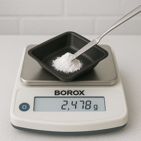 Borox PS Tartım Kabı - Plastik Kare Form 10ml - 500adet/Toptan - Siyah Renk