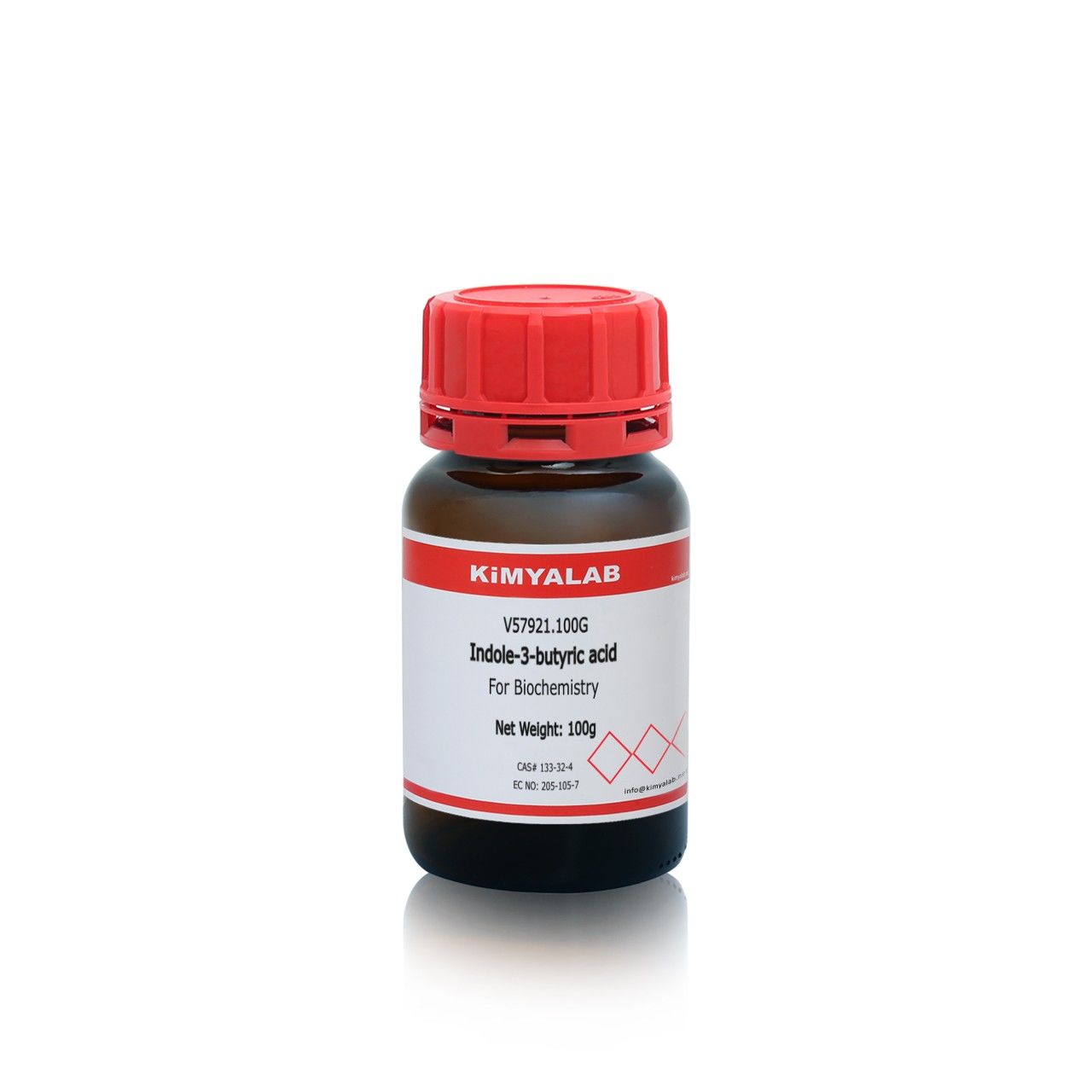 Kimyalab İndol-3-Bütirik Asit 100g - Indole-3-Butyric Acid For Biochemistry