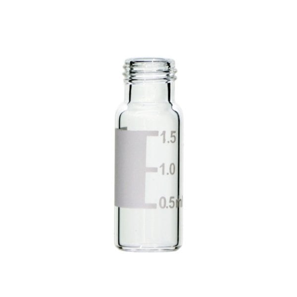 Borox Cam Vial Vida Kapaklı ND9 - Şeffaf 2ml - 100 Adet/Paket