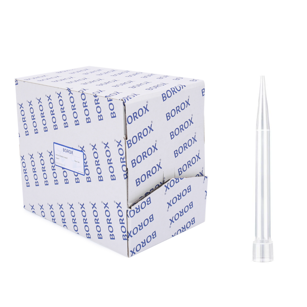 Borox Otomatik Pipet Ucu 5 ml Şeffaf - 300 Adet - Paket - 5000µl - CalPro Serisi İçin