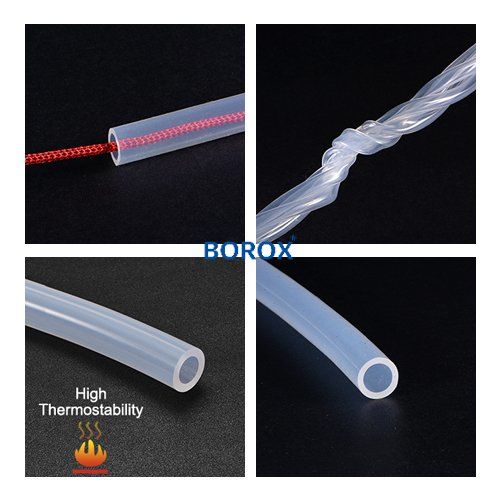 Borox Silikon Hortum 3x6mm - 10 metre - Translucent Silicon Hose