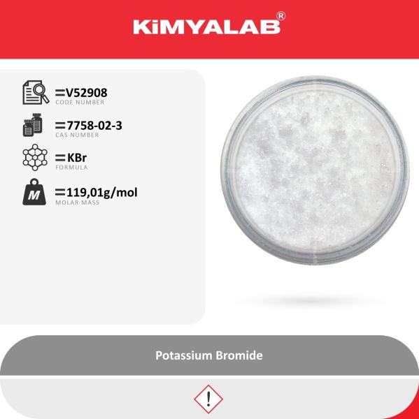 Kimyalab Potasyum Bromür 1kg - Potassium Bromide