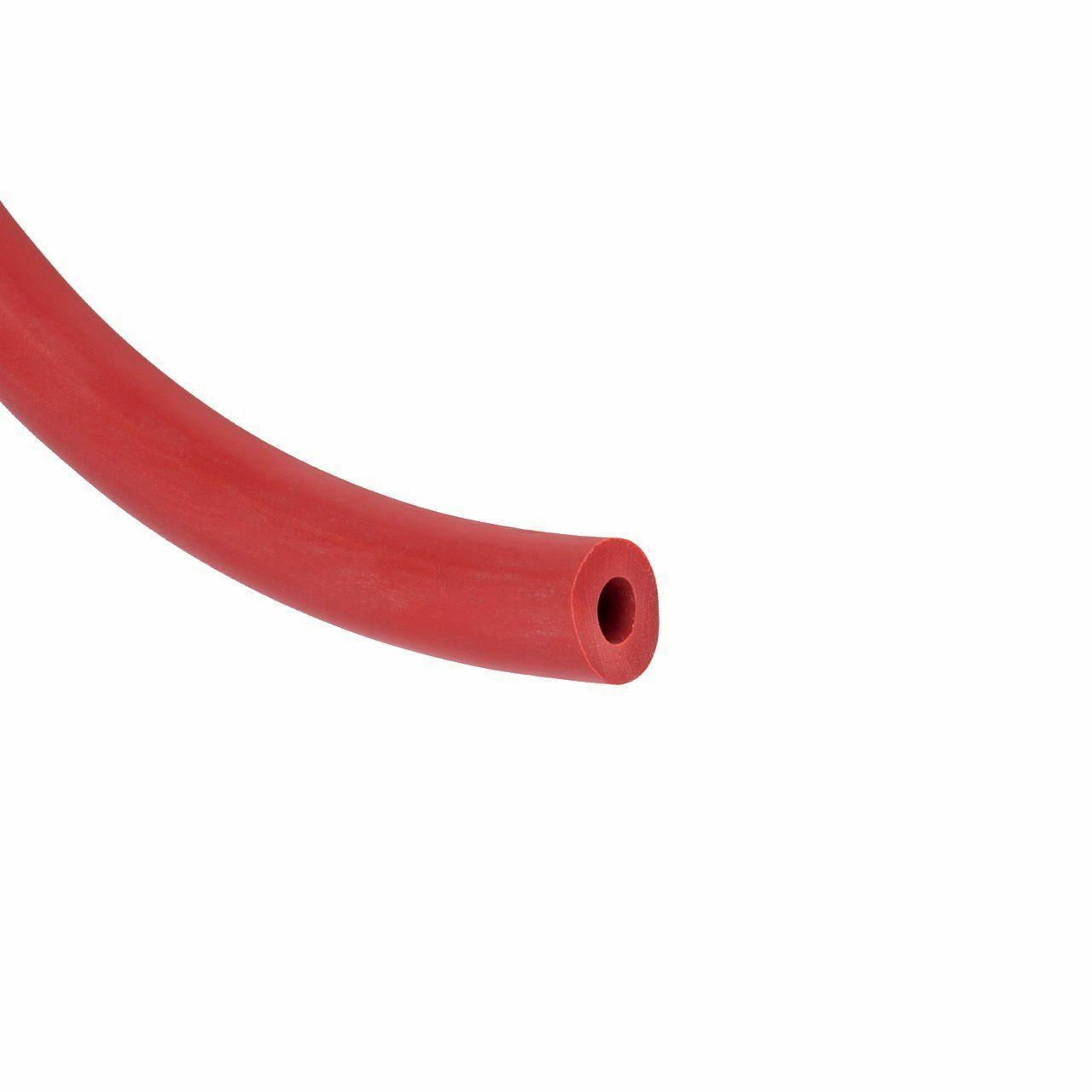 Borox Kauçuk Hortum 8x18 mm - Kırmızı 1 Metre - Vakum Hortumu - Rubber Tubing Red