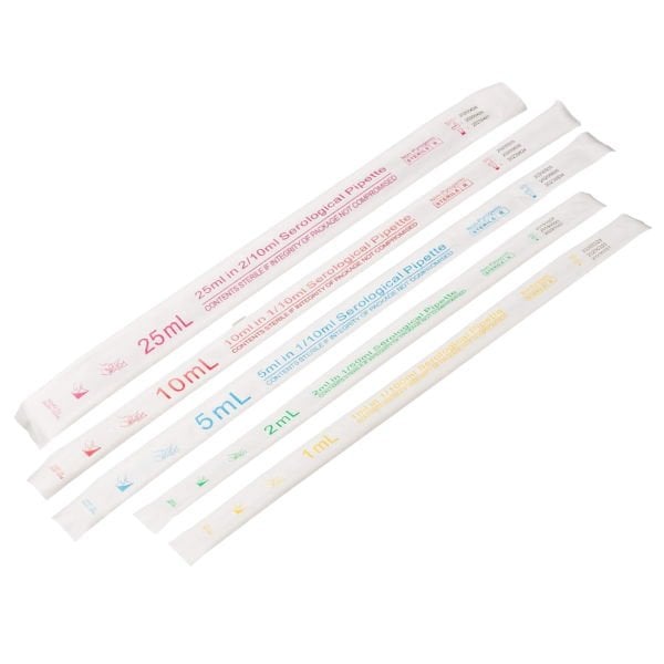 Serolojik Pipet 10ml - Steril Tek Kullanımlık 200Adet-Koli Toptan