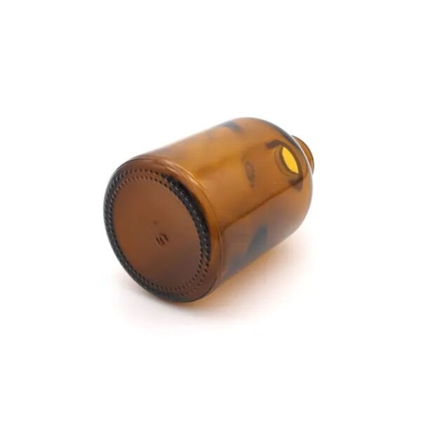 Borox Amber Cam Şişe 50ml - Flakon Şişe 50cc - Vial 100Adet