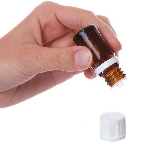 Borox Cam Damlatma Şişe 30 ml - Amber Damlalıklı Şişe 30 cc