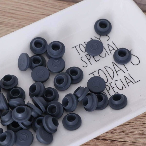 Borox Flakon Kauçuk Tıpa 20mm - Butil Tapa 100 adet