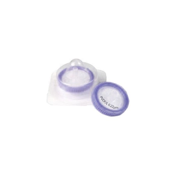 Borox PVDF Hidrofilik Şırınga Filtre - Steril 0.22µm - Lila - 50 Adet