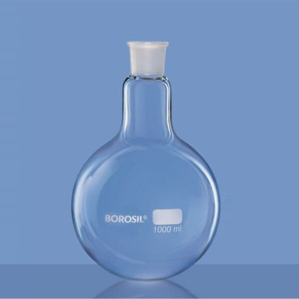 Cam Balon 1000 ml - Şilifli - Yuvarlak Tabanlı - 24/29