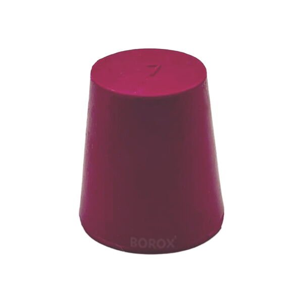 Borox Kauçuk Tıpa No 7 - 20x26x27,5mm NS 24/29 - 5Adet