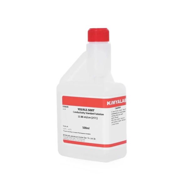 İletkenlik 12.88 ms/cm Kalibrasyon Çözeltisi - EC Metre - 500ml - 10 Adet Toptan