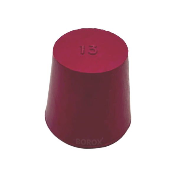 Borox Kauçuk Tıpa No 13 - 31x38,5x37mm NS 34/35 - 5Adet