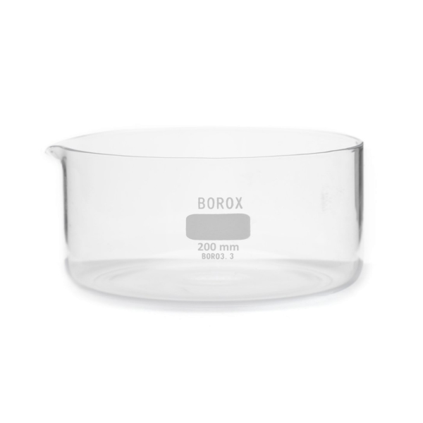 Borox Cam Kristalizasyon Kutusu 200x100mm - Kristalizuar Kabı