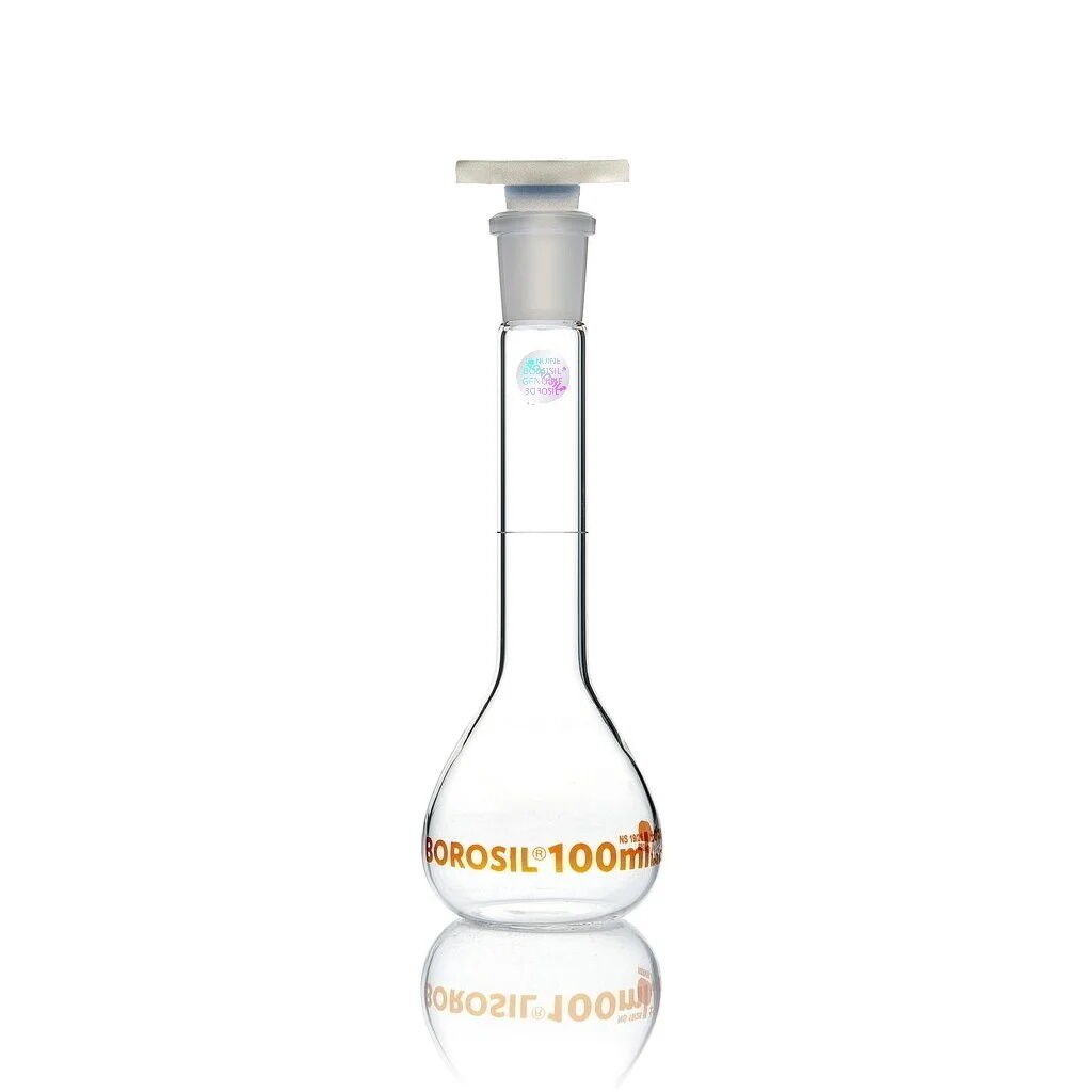 Borosil Cam Balon Joje 100 ml - Plastik Tıpalı