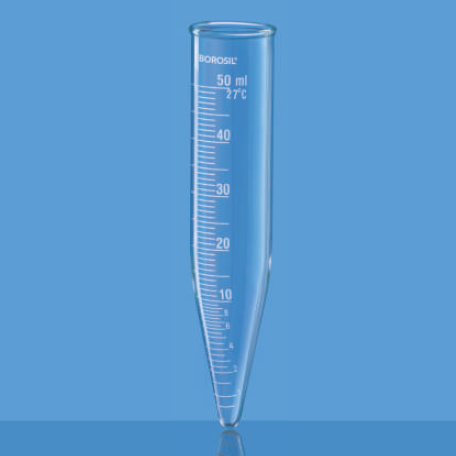 Borosil Cam Falkon Santrifüj Test Tüpü 50 ml Dereceli