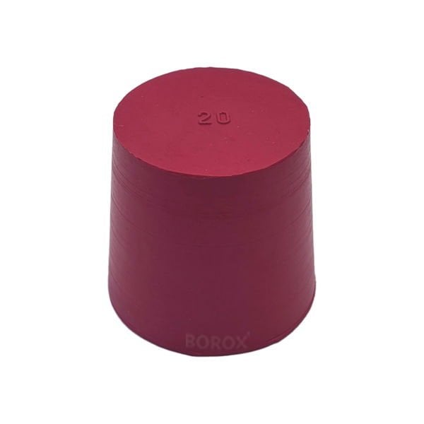 Borox Kauçuk Tıpa No 20 - 51x60x56,5mm NS 50/42 - 5Adet