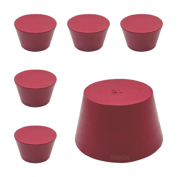 Borox Kauçuk Tıpa No 23 - 59x72x42mm - 5Adet