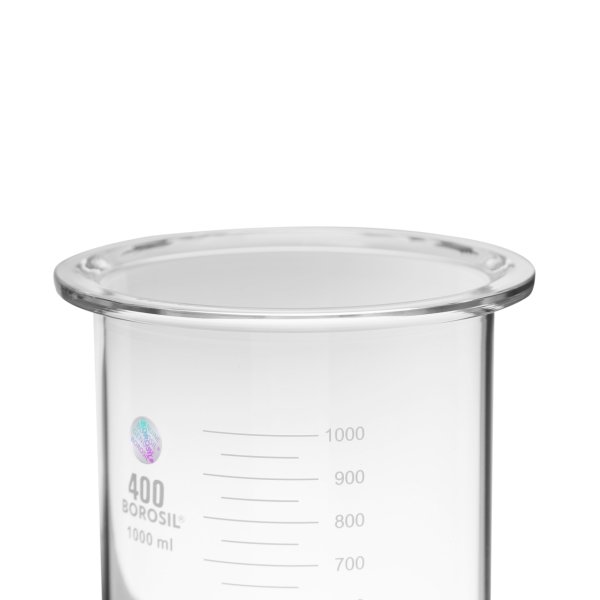 Borosil Cam Beher 1000ml - Dissolüsyon Cihazı Kabı - Beaker