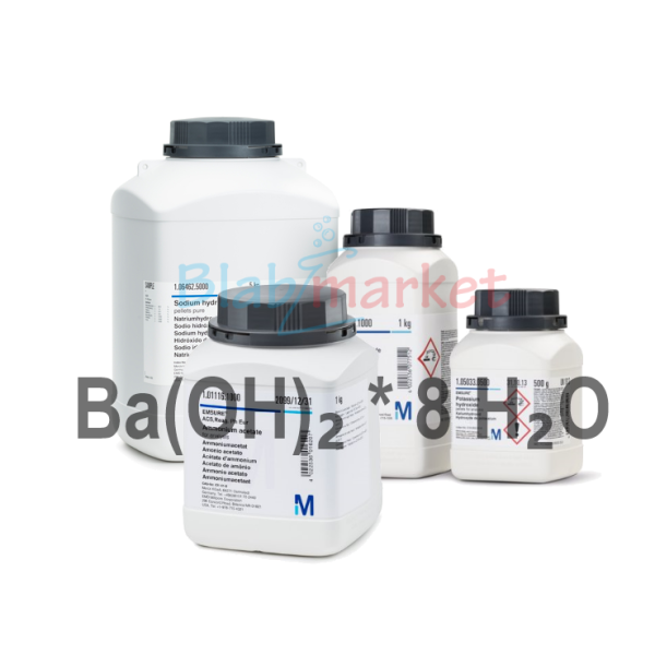 Baryum Hidroksit 1 kg- Barium Hydroxide Octahydrate Extra Pure Merck 101735.1000