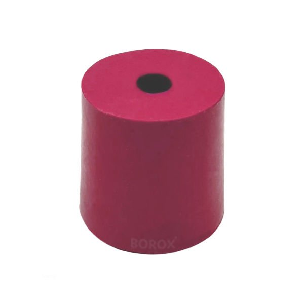 Borox Kauçuk Tıpa Delikli No 11 - 29x33x32mm - 5Adet