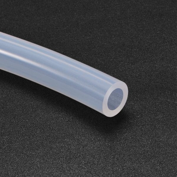 Borox Silikon Hortum 18x25mm - Şeffaf 1 metre - Silicon Hose