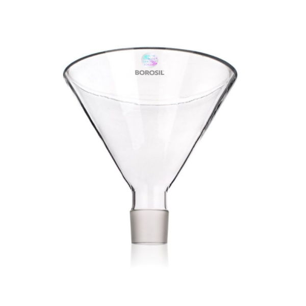Borosil Cam Huni 150 mm - Geniş Ağızlı Huni - 29/32 Şilifli