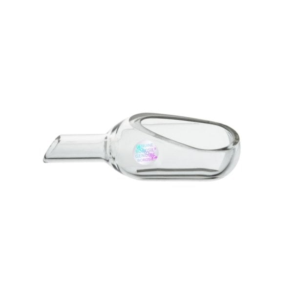 Borosil Tartım Kaşığı 10 ml - Ölçüm Küreği - Cam Kürek - Tartım Hunisi