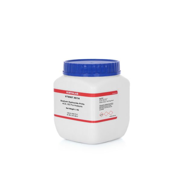 Kimyalab Sodyum Hidroksit Boncuk 1 Kg - Kostik - Sodium Hydroxide