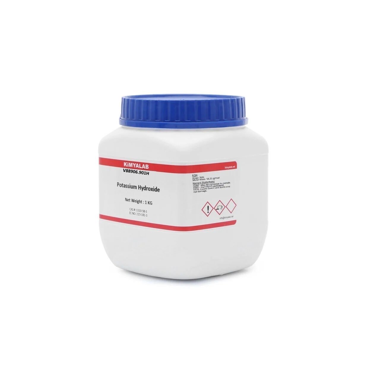 Potasyum Hidroksit 1 Kg - Payet - Potassium Hydroxide KOH