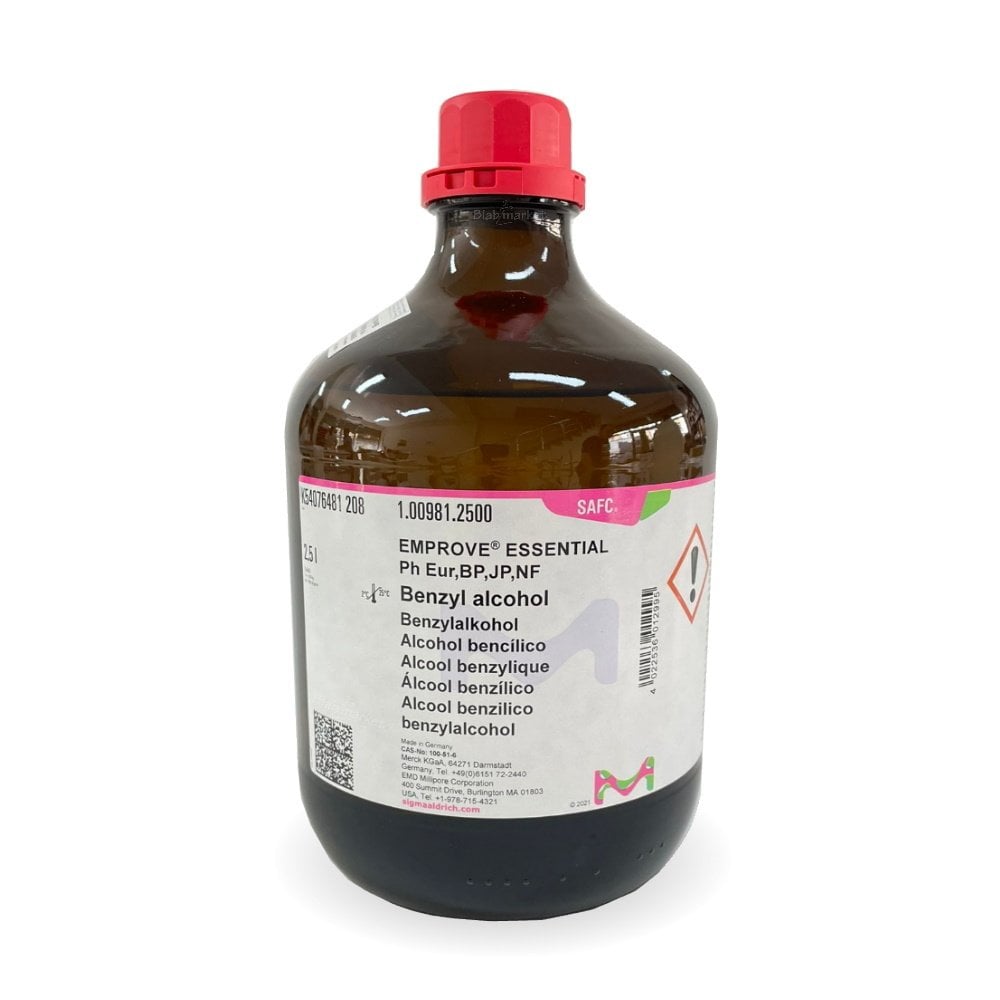 Merck 100981.2500 Benzil Alkol 2.5L - Benzyl Alcohol