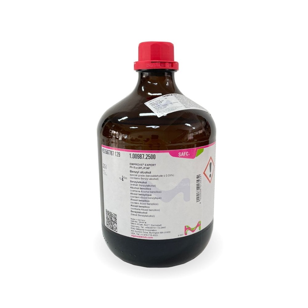 Merck 100987.2500 Benzil Alkol 2.5L - Benzyl Alcohol