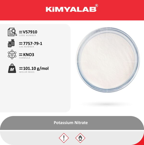 Kimyalab Potasyum Nitrat - Potassium Nitrate - 25 Kg-Koli Toptan