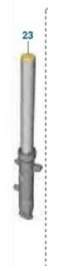 DOMİNAR 400 AMORTİSÖR ÖN SOL 368mm