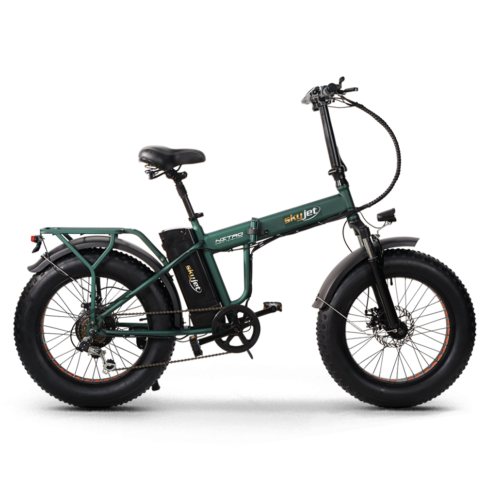 SKYJET NITRO PRO KATLANABİLİR ELEKTRİKLİ BİSİKLET SİYAH
