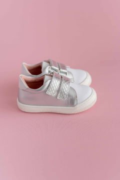 Toy-Gümüş Kız Çocuk İlk Adım Spor Ayakkabı