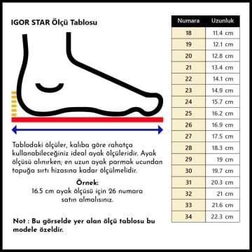Igor Star Glitter-Şeffaf Işıltılı Çocuk Cırtlı Sandalet