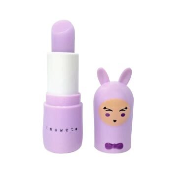 INUWET BUNNY LIPBALM MARSHMALLOW / PURPLE