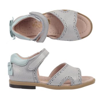 Girl's Sandals in Blue-Gray