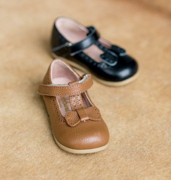 Taba Kız Çocuk Ayakkabısı-El Yapımı