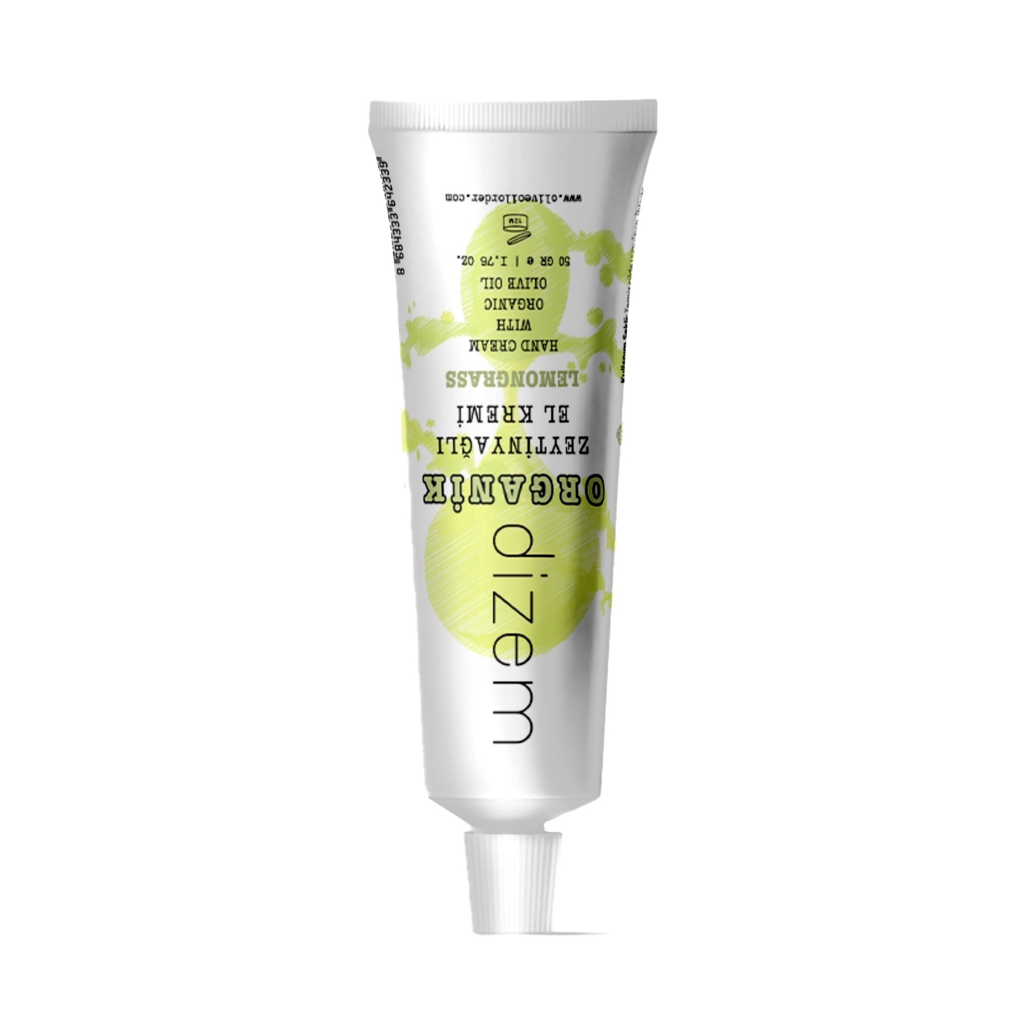 Organik Zeytinyağlı El Kremi 50 Ml Lemongrass