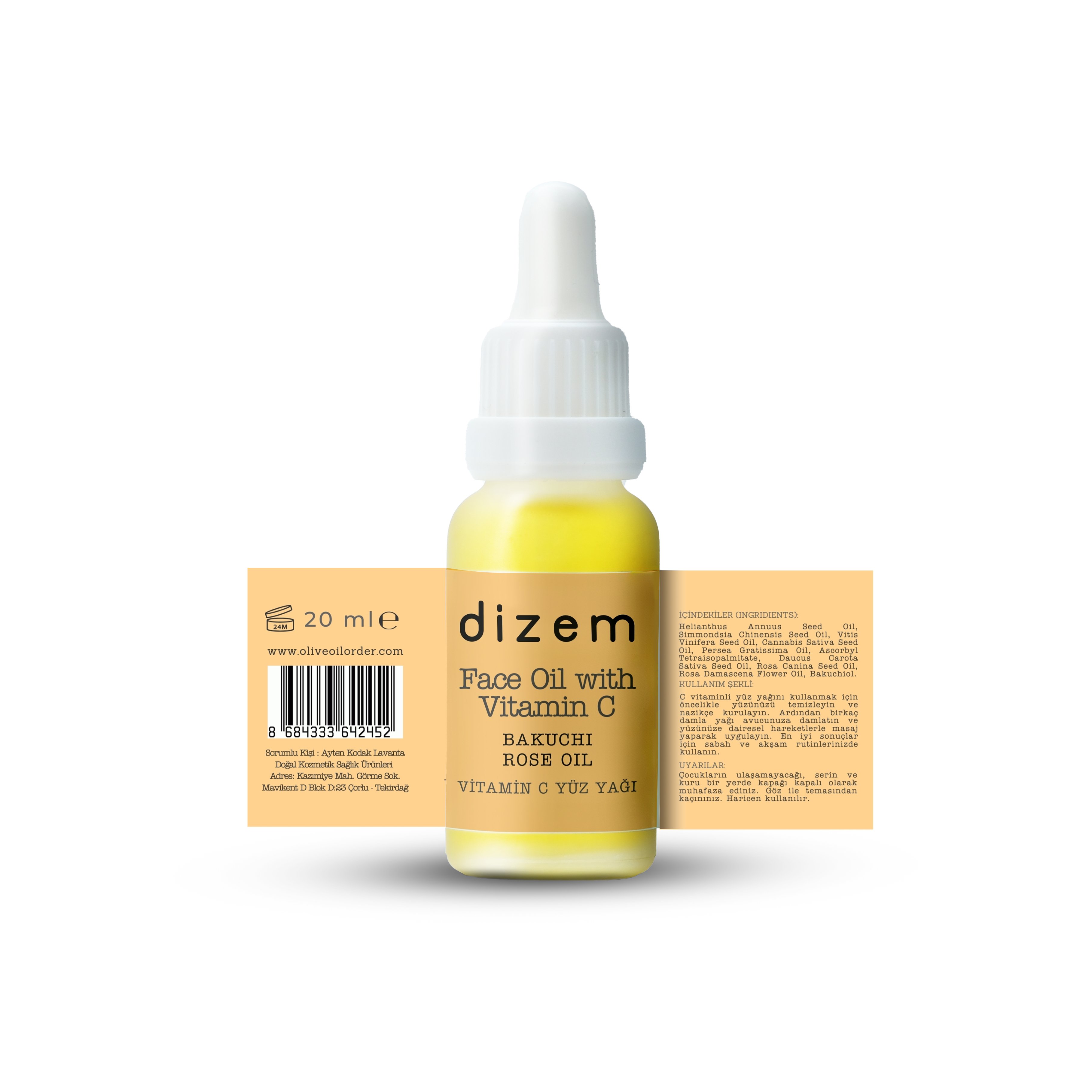 Vitamin C Yüz Yağı 20 ML