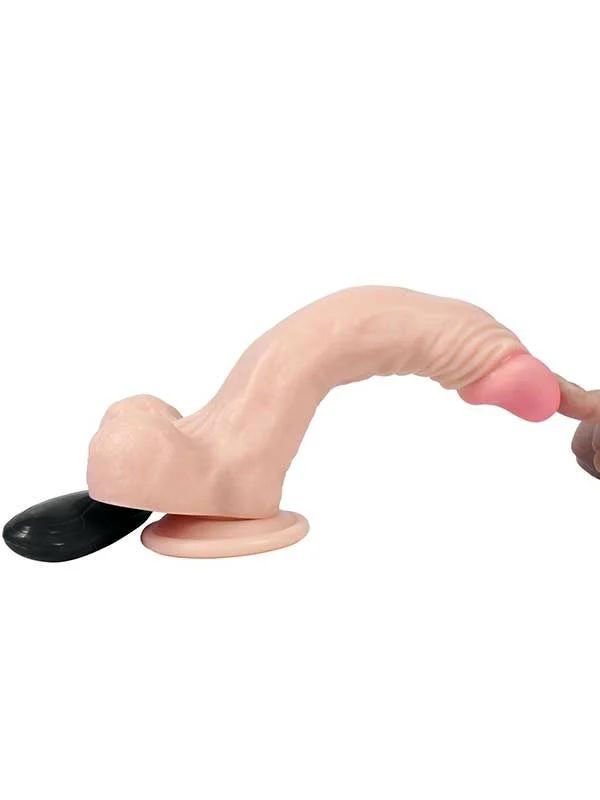 Xuanyuan Titreşimli Gerçekçi Realistik Dildo 21 cm